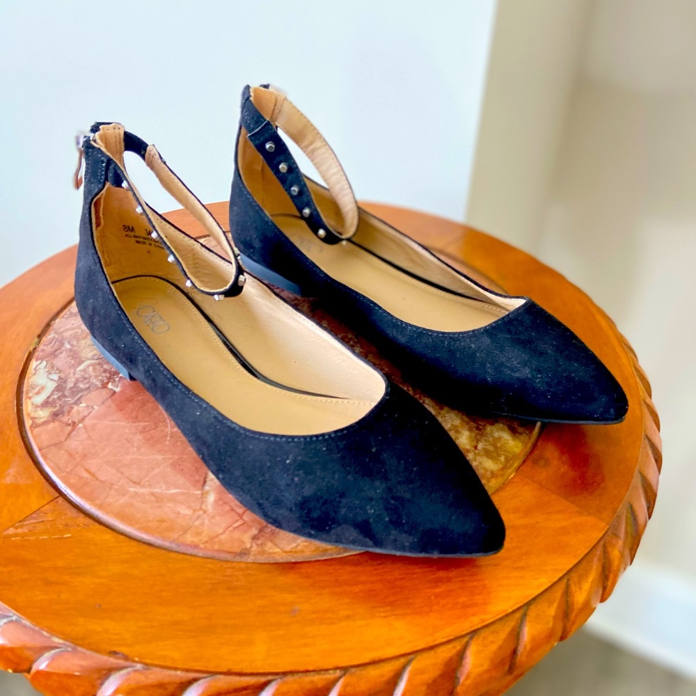 Catos Black Flats New W/O Tags